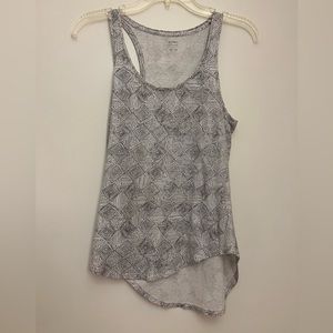 Women’s XS Old Navy Flowy Black/White/Gray Casual Summer Tank